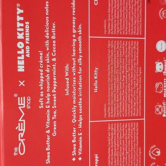 Hello Kitty and Friends Limited Edition NWT Gift Boxed Handy Creme Trio - Picture 6 of 7